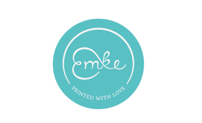 Emke-Printed with love logo