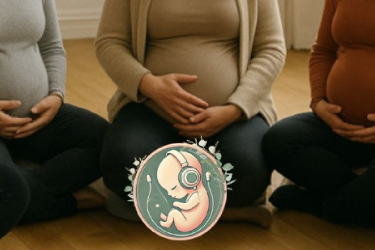 Anya-magzat HANGolódó program, Hazay Annamáriava perinatális zenei konzulenssel és Barta Zsuzsanna szakpszichológus, anya-magzat kapcsolatanalitikussal